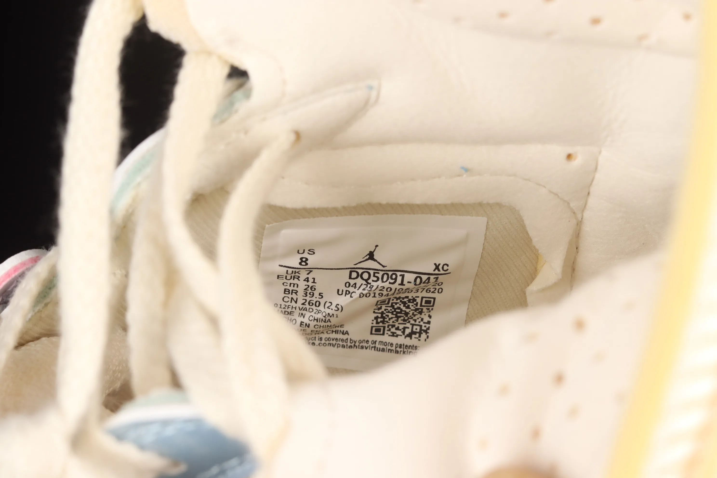 All categories Air Jordan Jordan series basketball shoes Air Jordan 1 High Air Jordan 1 Zoom CMFT "Celestine Blue" AJ1 Joe 1 Macaron Beige Blue Pink DQ5091-041